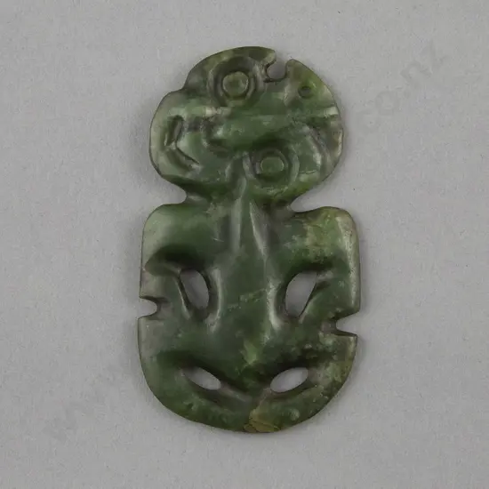 Early 18th Century Pounamu Hei Tiki