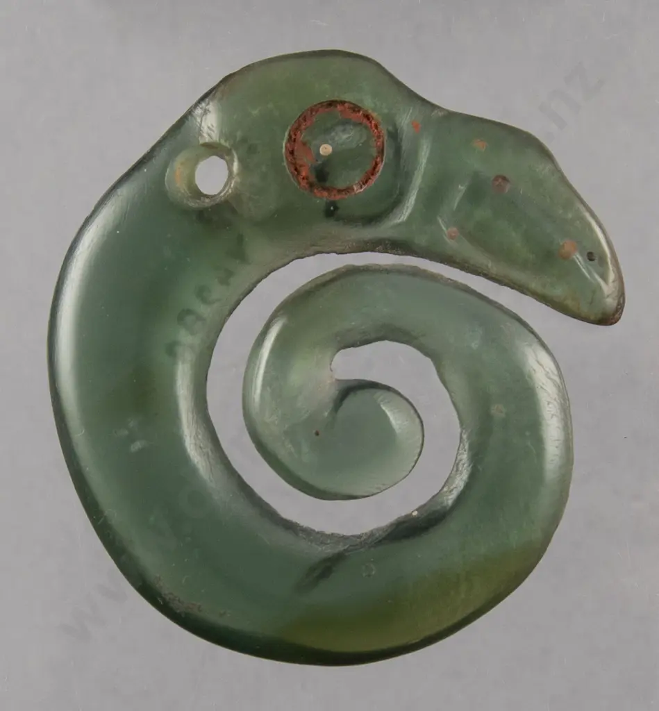A Rare 19th Century Koropepe Pendant Image 1++