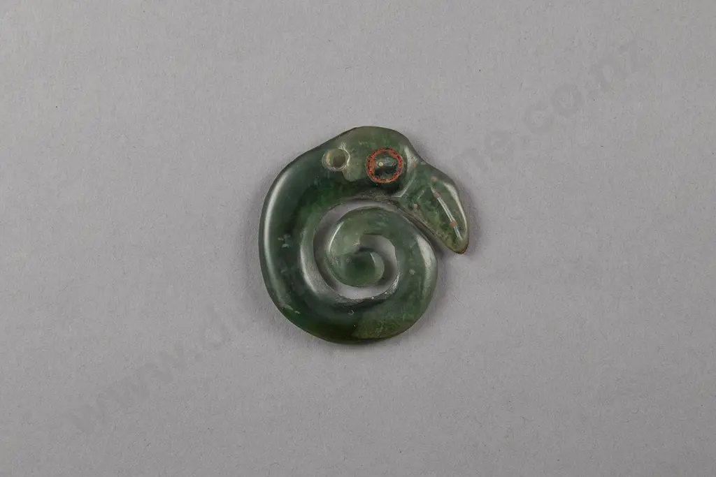 A Rare 19th Century Koropepe Pendant Image 1++