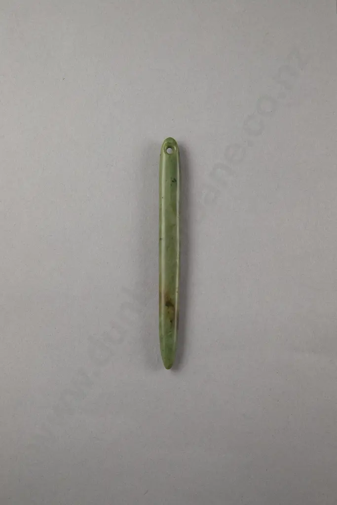Pounamu Kapeu (Ear Pendant) Image 1++