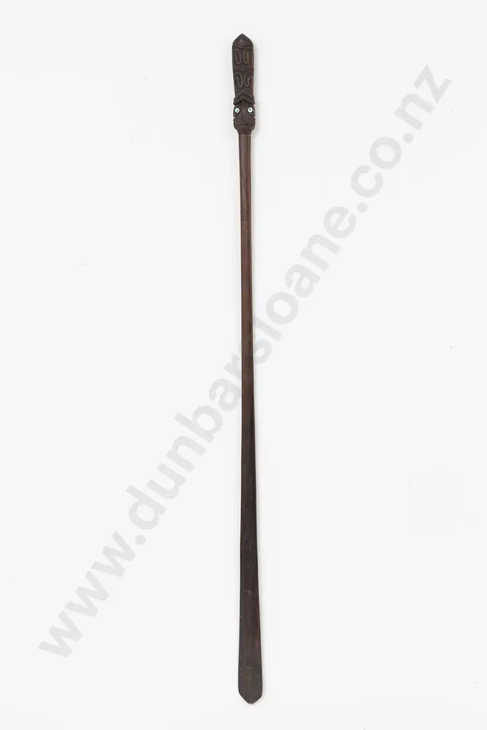 A 19th Century Taiaha (Fighting Staff) Image 1++
