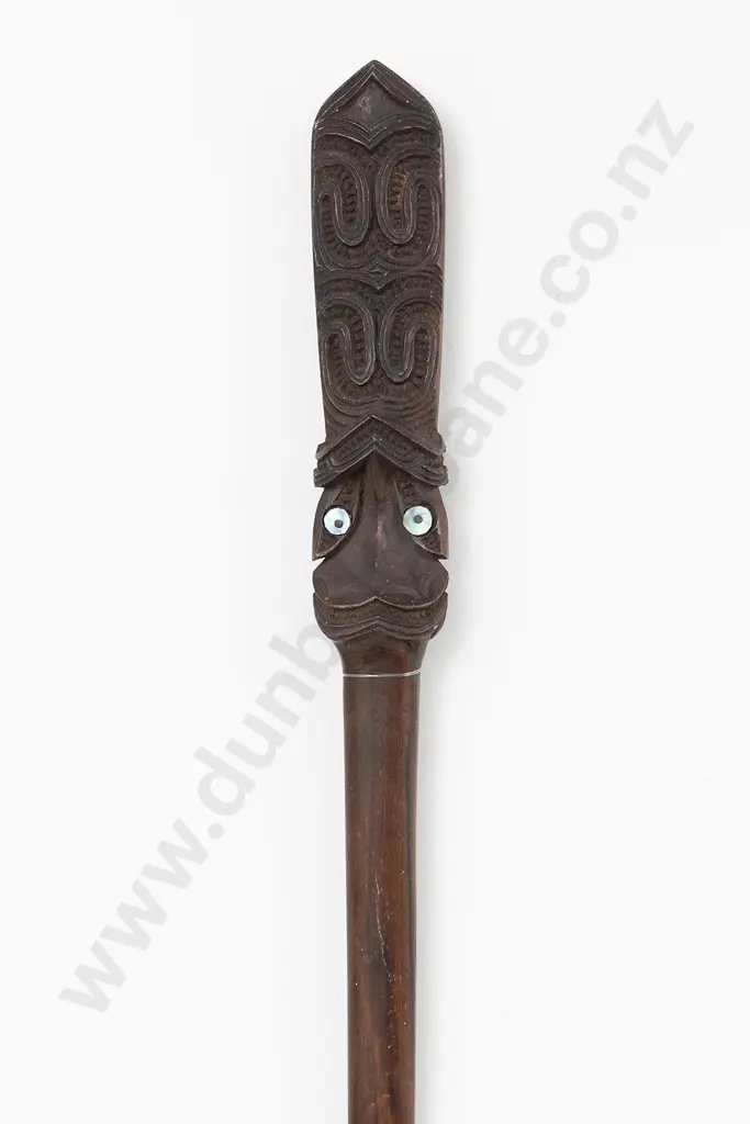 A 19th Century Taiaha (Fighting Staff) Image 1++