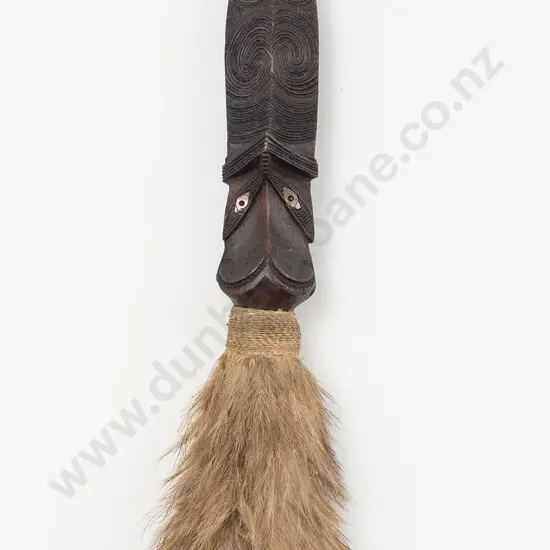 A 19th Century Taiaha (Fighting Staff)