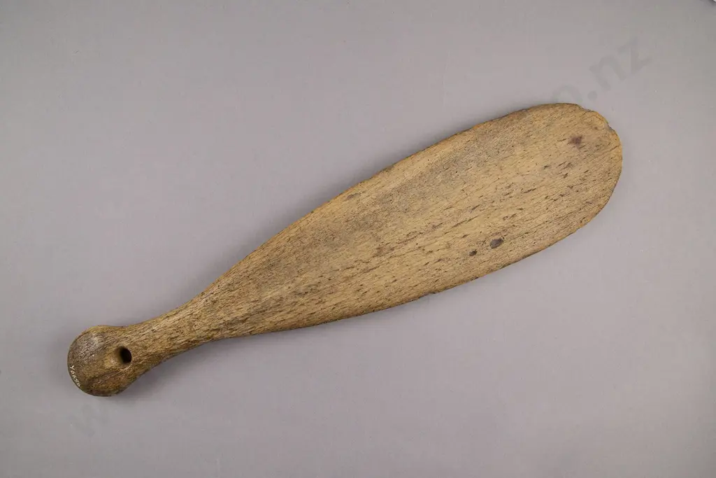 A Pre-European Patu Paraoa (Whalebone Hand Club) Image 1++