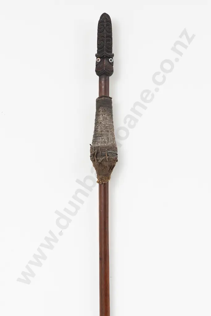 A Good Early 19th Century Taiaha (Fighting Staff) Image 1++