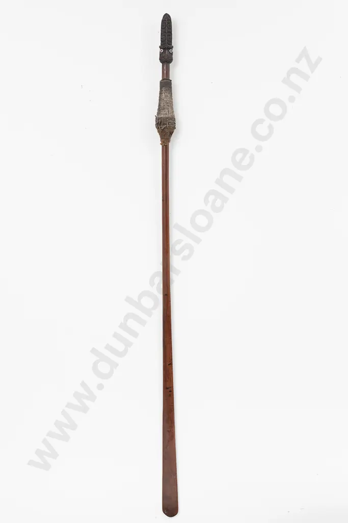 A Good Early 19th Century Taiaha (Fighting Staff) Image 1++