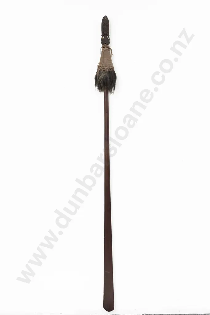 A Rare And Important 19th Century Taiaha (Fighting Staff) Image 1++