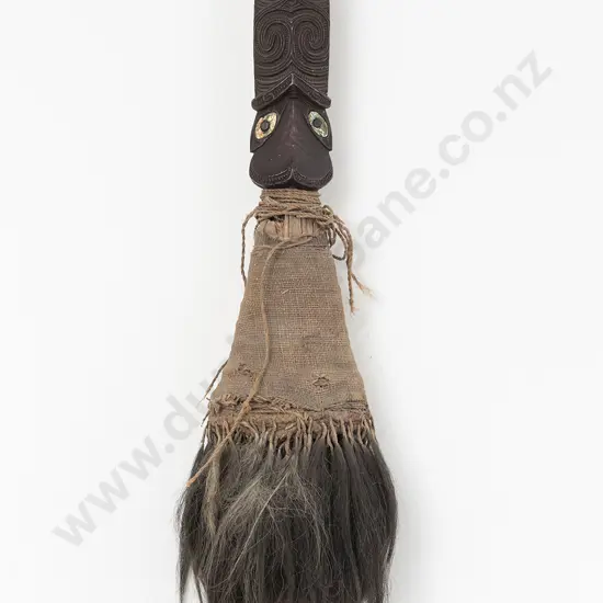 A Rare And Important 19th Century Taiaha (Fighting Staff)