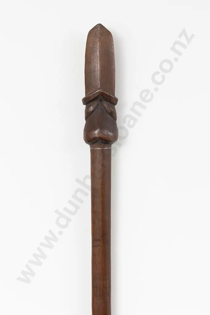An Important 19th Century Taiaha (Fighting Staff) Image 1++