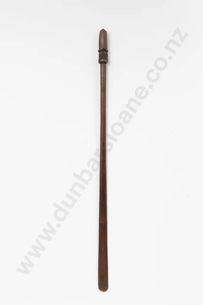 An Important 19th Century Taiaha (Fighting Staff) Image 1++