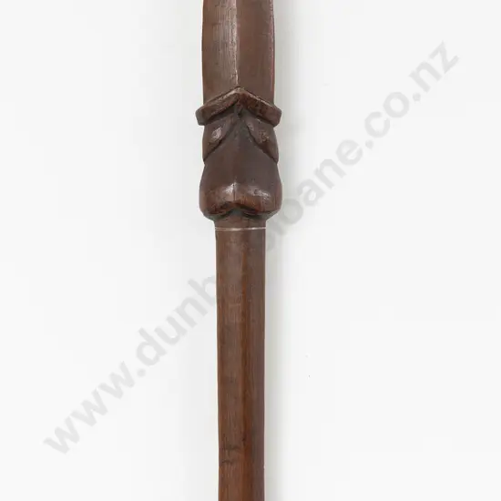 An Important 19th Century Taiaha (Fighting Staff)
