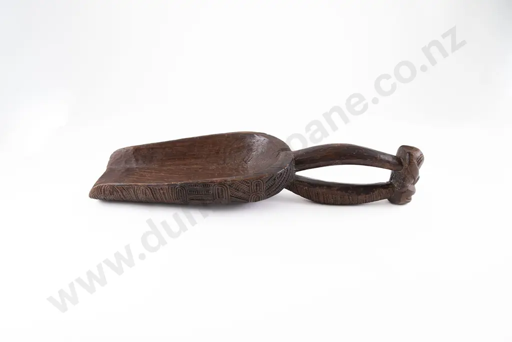 A Fine Rare 19th Century Tiheru ( Canoe Bailer) Image 1++