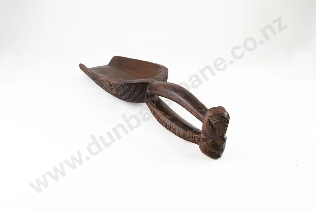 A Fine Rare 19th Century Tiheru ( Canoe Bailer) Image 1++