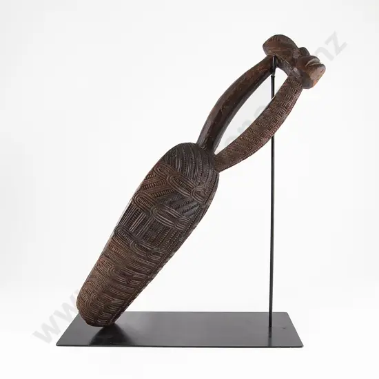 A Fine Rare 19th Century Tiheru ( Canoe Bailer)