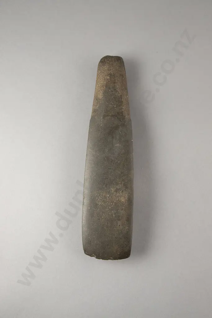 Large Pre-European Toki (Argillite) Image 1++