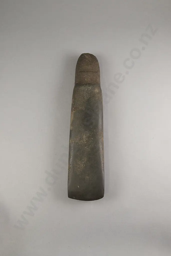 Pre-European Large Stone Toki (Argillite) Image 1++