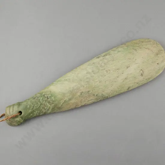 Mere Pounamu by Alan Brown (Nephrite Hand Club)