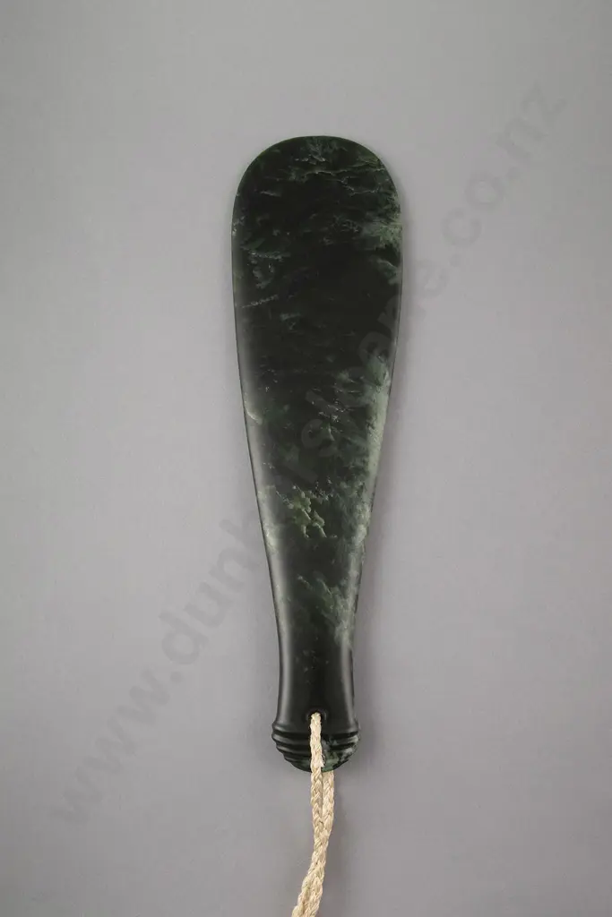 Mere Pounamu by Richard Anderson (Nephrite Hand Club) Image 1++