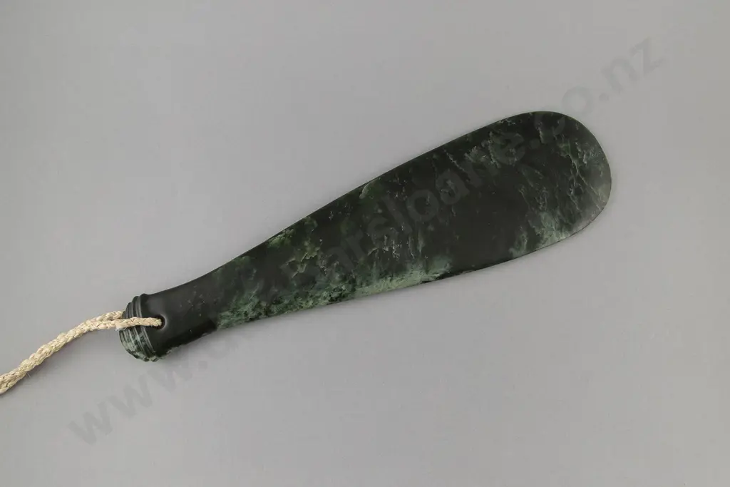 Mere Pounamu by Richard Anderson (Nephrite Hand Club) Image 1++