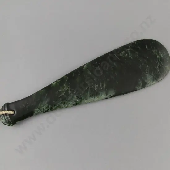 Mere Pounamu by Richard Anderson (Nephrite Hand Club)