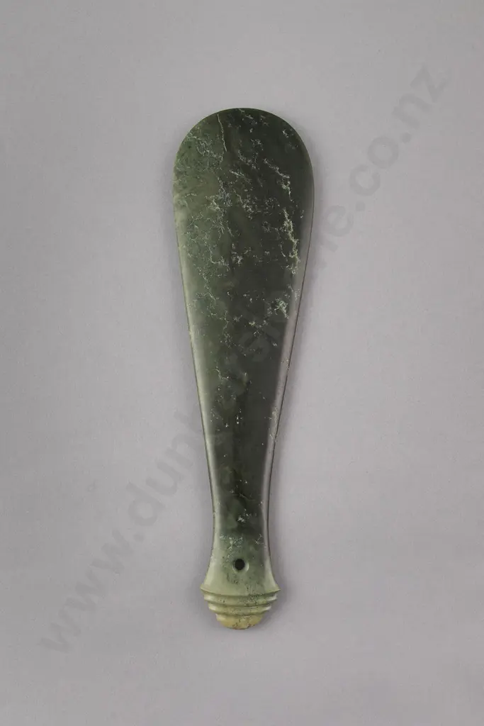 Mere Pounamu by Richard Anderson (Nephrite Hand Club) Image 1++