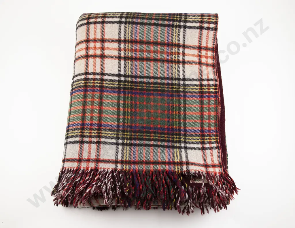 Onehunga Wool Travel Rug Image 1++