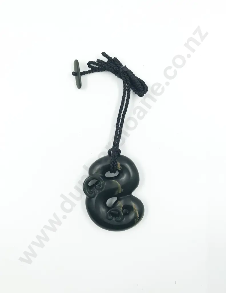 Marsden Flower Jade Pounamu Manaia Pendant by Andy Ruskin Image 1++