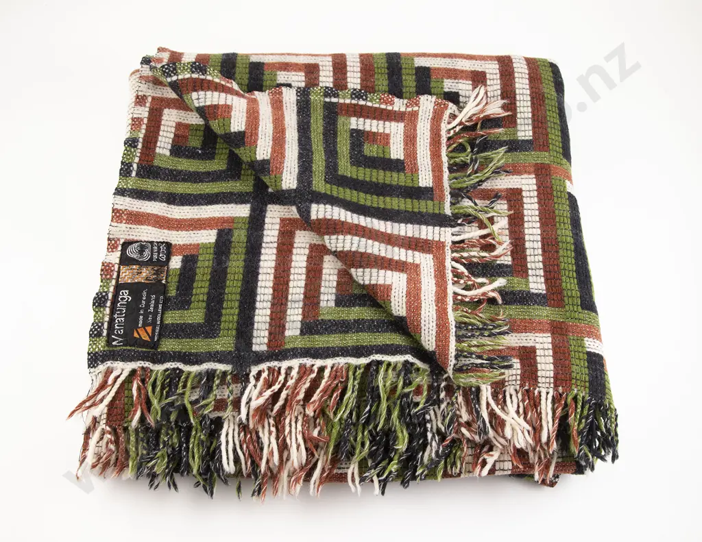 Manatunga Wool Travel Rug Image 1++