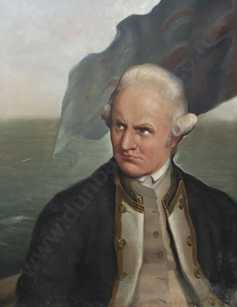 A portrait Of Captain James Cook Image 1++