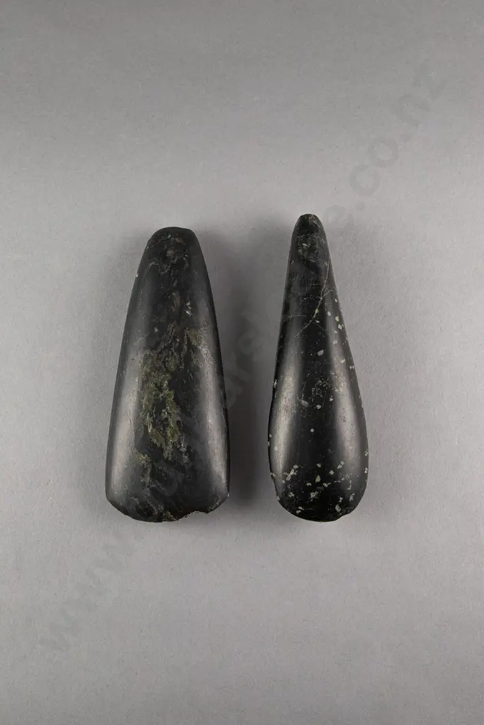 Two Papua New Guinean Adze Blades Image 1++