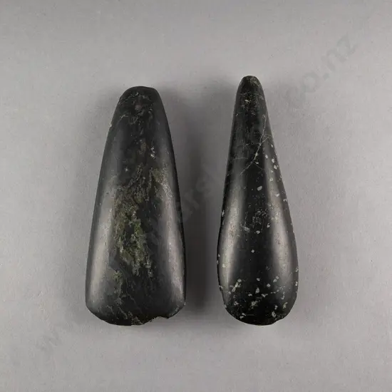 Two Papua New Guinean Adze Blades