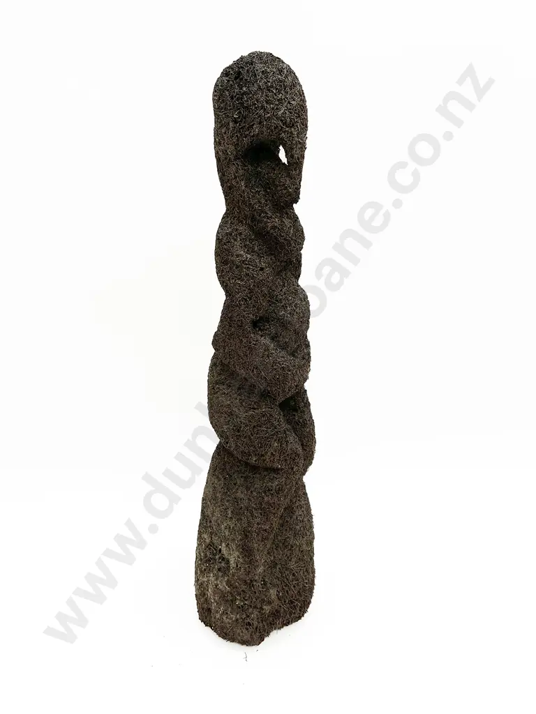 Vanuatu Carved Fern Tree Grade Initiation Figure Image 1++