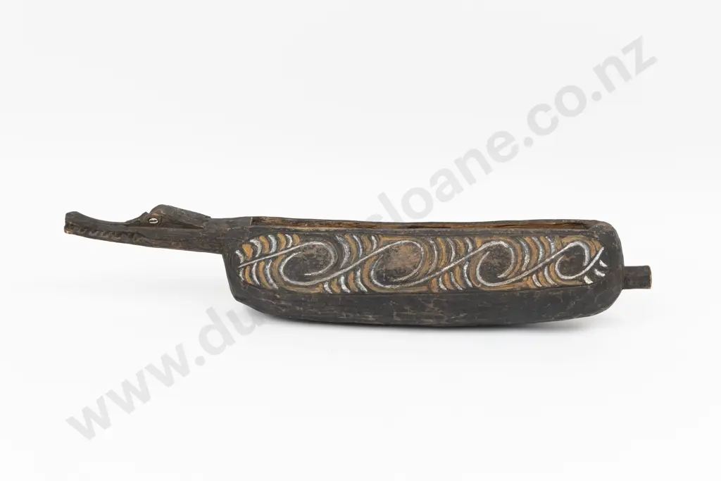 Papua New Guinea Sepik River Slit Drum Image 1++