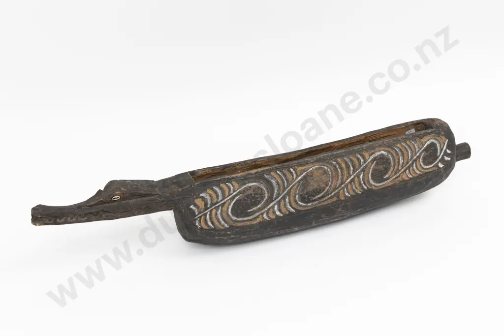 Papua New Guinea Sepik River Slit Drum Image 1++