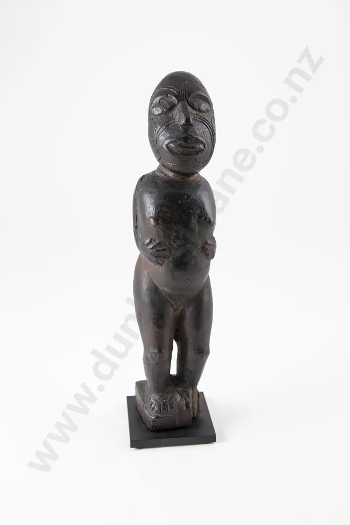 A Rare Early 19th Century Cook Island Figure Image 1++
