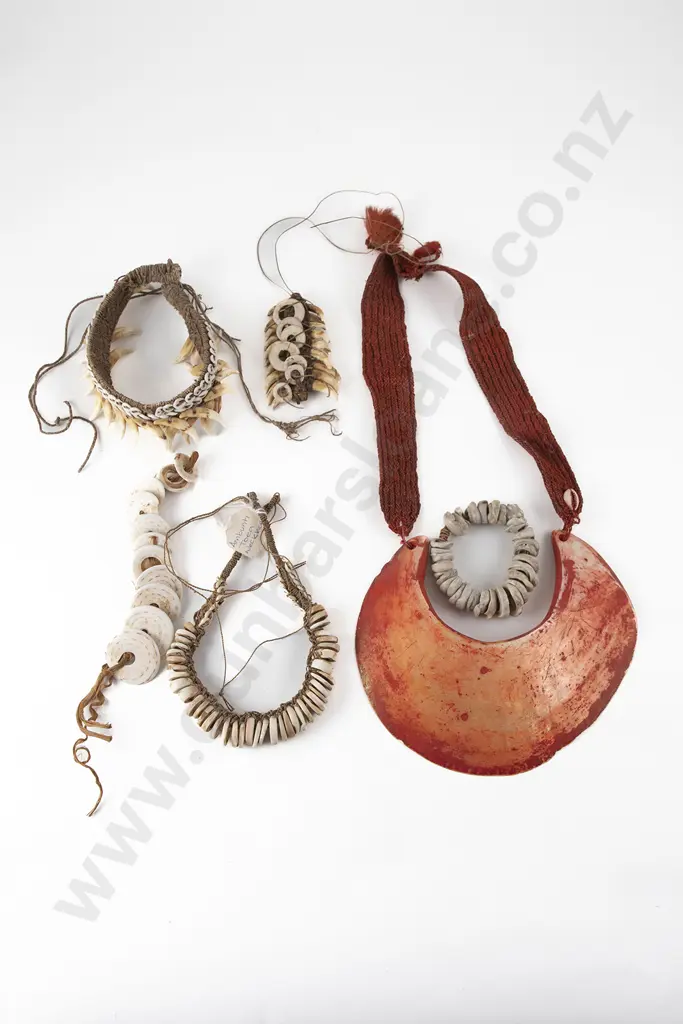 Papua New Guinea Six Shell Adornments Image 1++