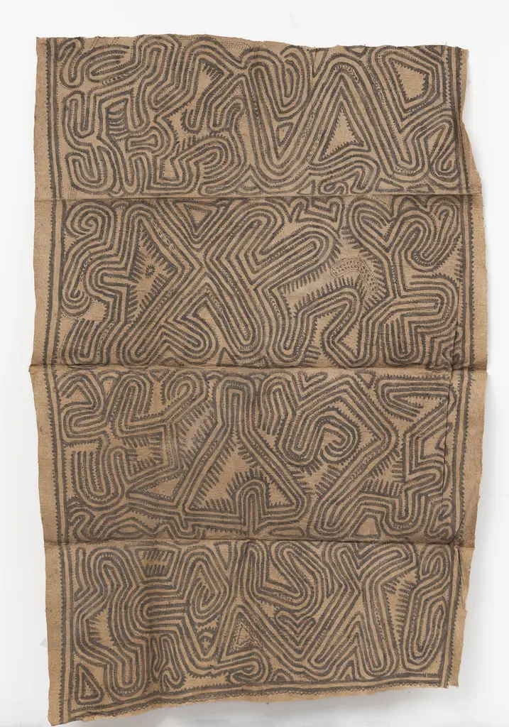 Papua New Guinea Oro Province Tapa Cloth Image 1++