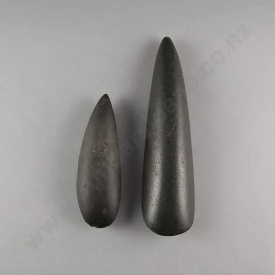 Two Papua New Guinean Adze Blades