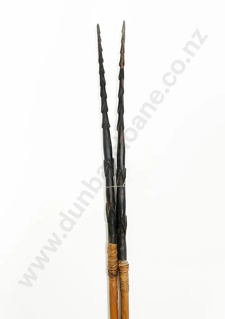 Two Niue Barbed Spears Image 1++