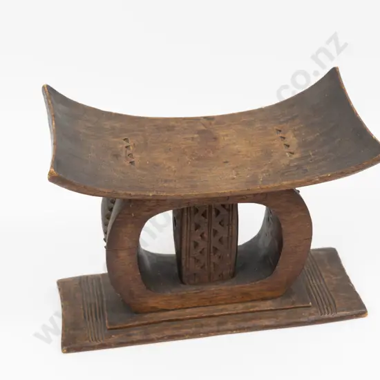Asante Stool From Ghana