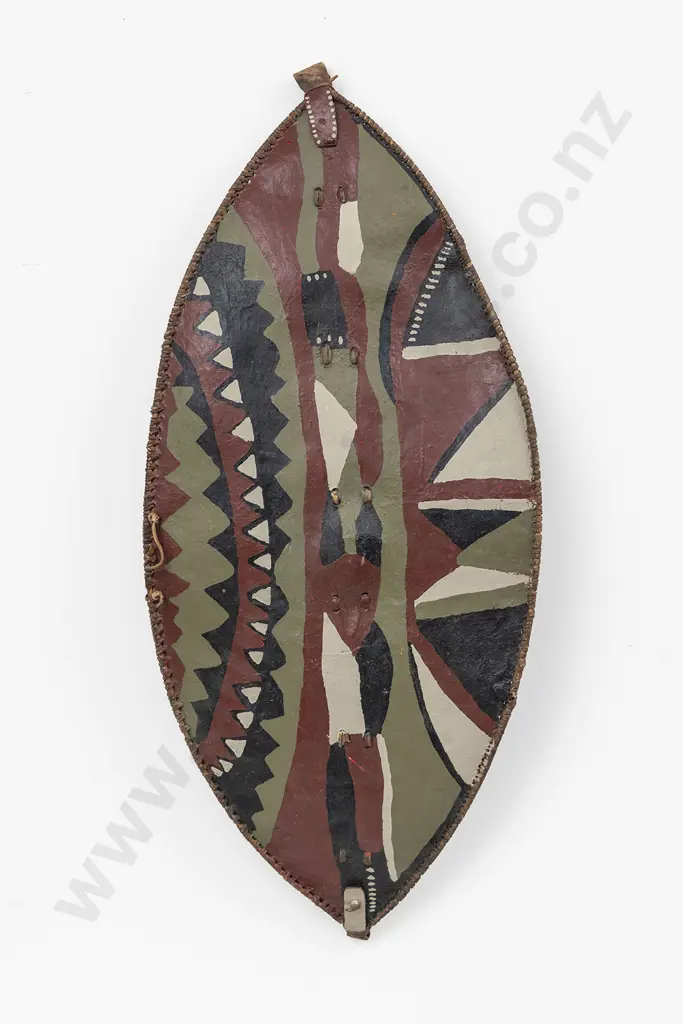African Maasai War Shield Image 1++