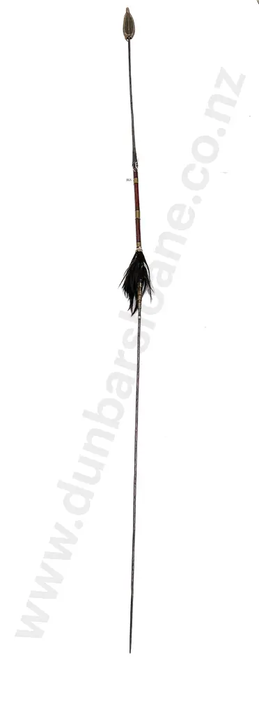 A Kenyan Kamba Chief's Staff and Spear Image 1++