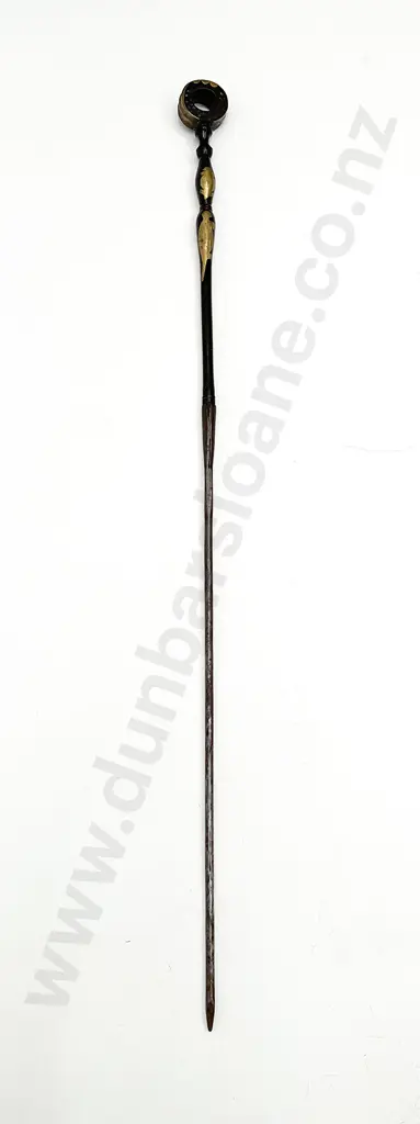 A Kenyan Kamba Chief's Staff and Spear Image 1++