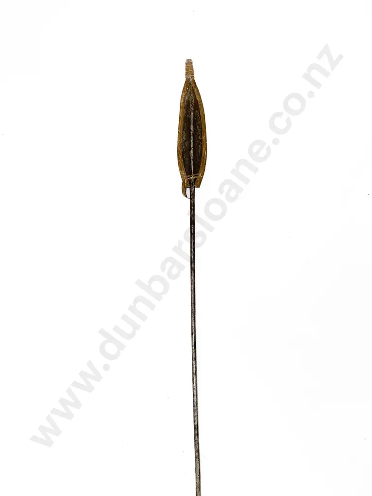 A Kenyan Kamba Chief's Staff and Spear Image 1++
