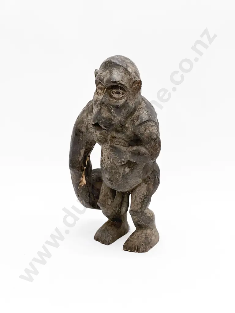 Baule Monkey Figure From the Ivory Coast Image 1++