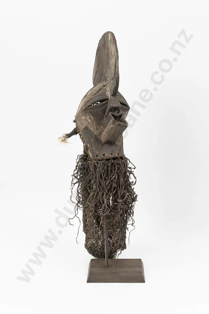 A Songye Kifwebe Mask From The Democratic Republic of Congo Image 1++