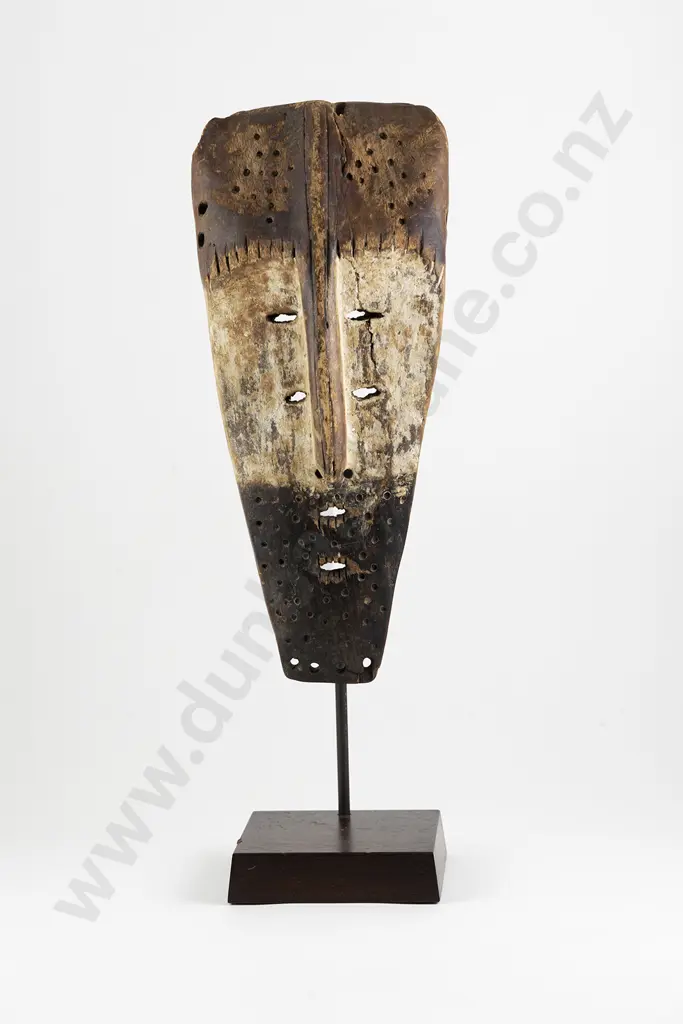 Lega Mask From the Democratic Republic Of Congo Image 1++