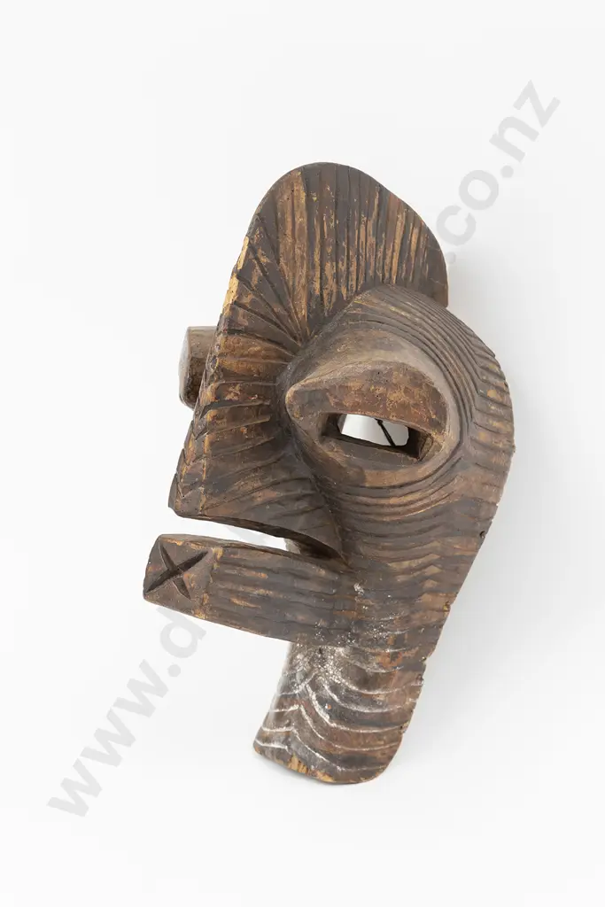 A Songye Kifwebe Mask From The Democratic Republic Of Congo Image 1++