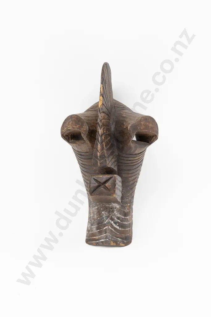 A Songye Kifwebe Mask From The Democratic Republic Of Congo Image 1++