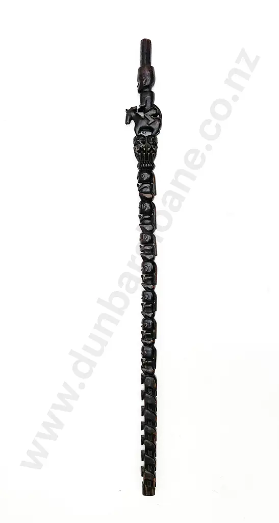 Antique Batak Shamanic Healers Staff Tunggal Panaluan Image 1++
